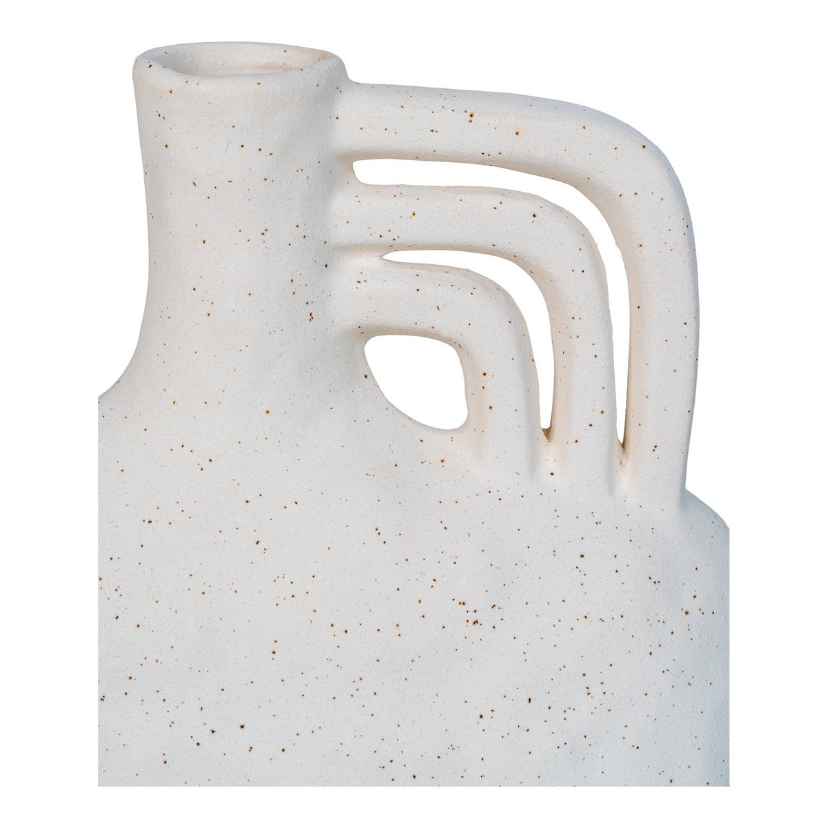 House Nordic ApS - Vaas - Vaas, keramiek, beige, 18,5x8x19,5 cm - Deco Delights Vaas