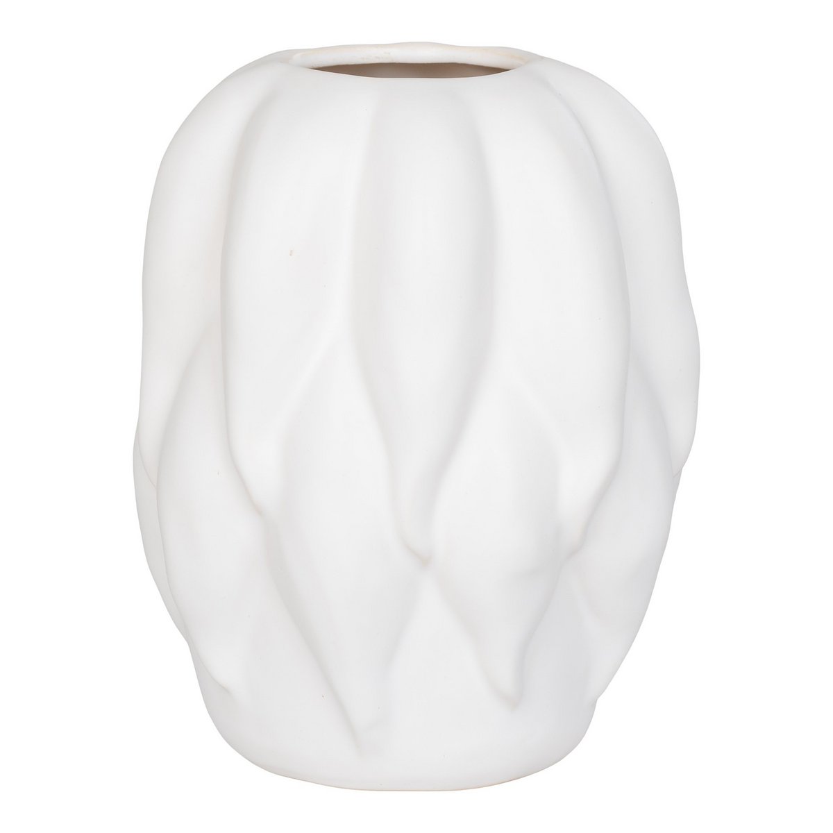 House Nordic ApS - Vaas - Vaas, keramiek, beige, 19,5x19,5x26 cm - Deco Delights Vaas