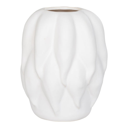 House Nordic ApS - Vaas - Vaas, keramiek, beige, 19,5x19,5x26 cm - Deco Delights Vaas