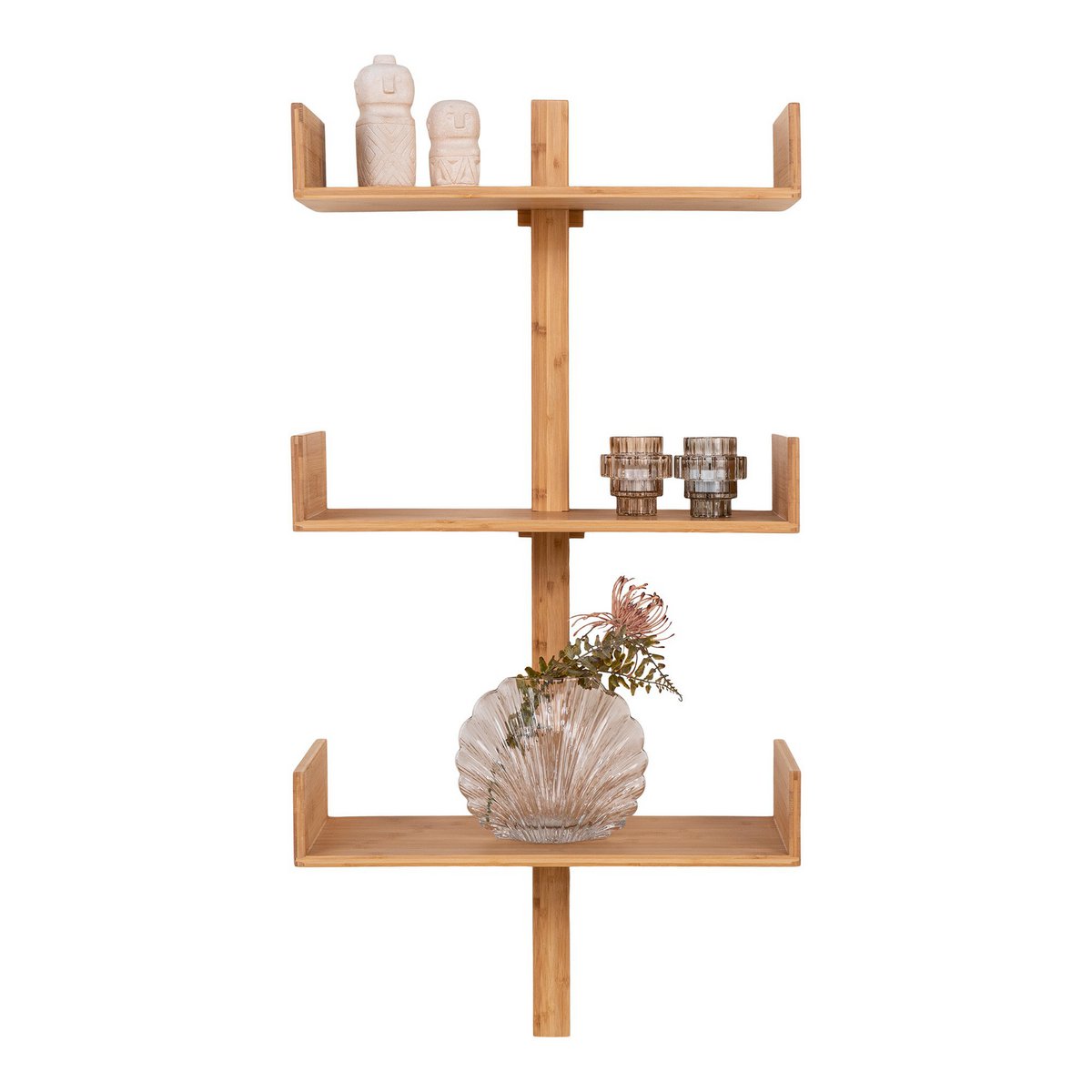 House Nordic ApS - Villa Shelf - Wandplank, bamboe, naturel 50x102 cm - Deco Delights