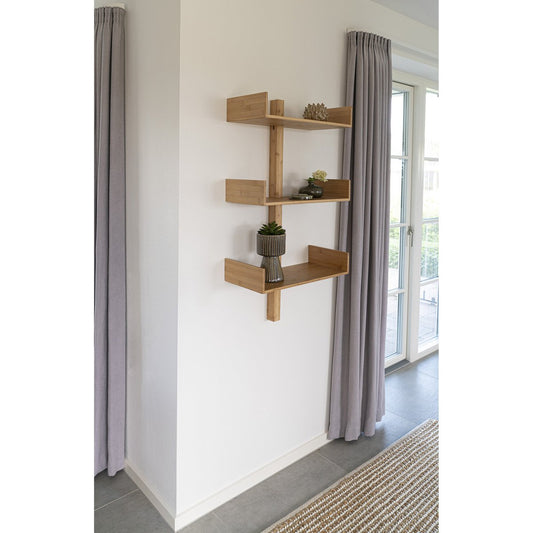 House Nordic ApS - Villa Shelf - Wandplank, bamboe, naturel 50x102 cm - Deco Delights