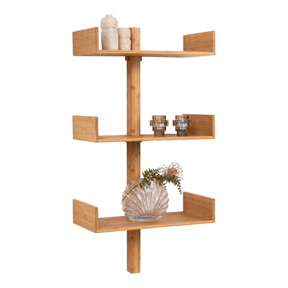 House Nordic ApS - Villa Shelf - Wandplank, bamboe, naturel 50x102 cm - Deco Delights