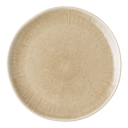 House Nordic ApS - Viola Dinerbord, keramiek, beige, ø27 cm, set van 4 - Deco Delights