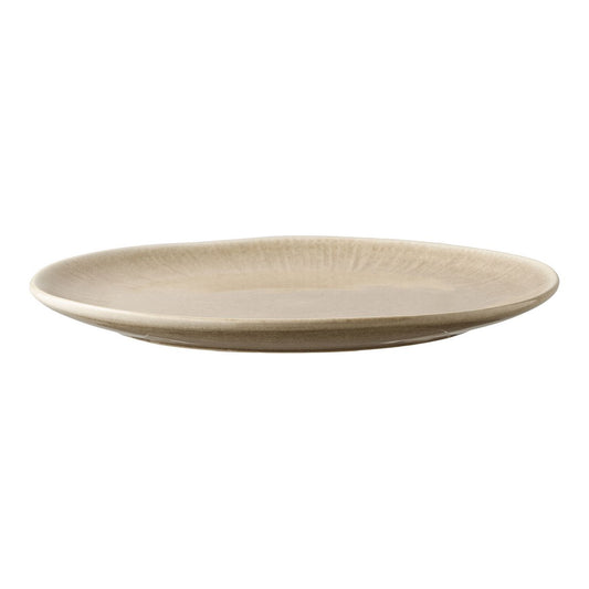 House Nordic ApS - Viola Dinerbord, keramiek, beige, ø27 cm, set van 4 - Deco Delights
