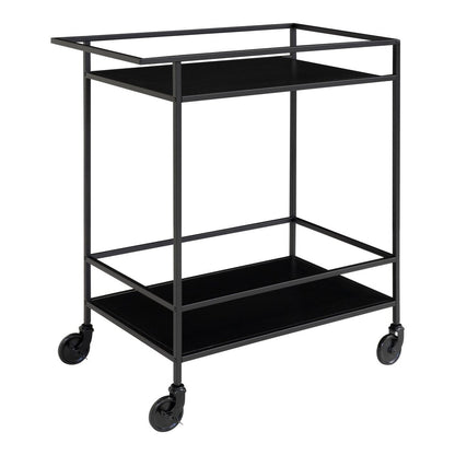 House Nordic ApS - Vita Bar Trolley - zwart, staal, 68x40x79cm - Deco Delights