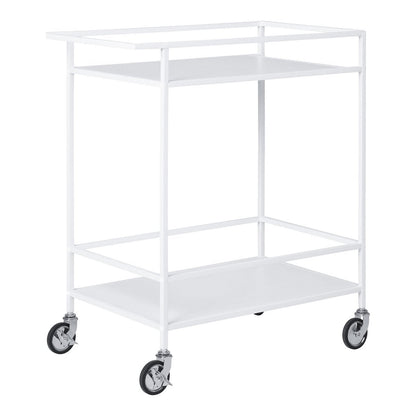House Nordic ApS - Vita Barwagen - Wit, staal, 68x40x79 cm - Deco Delights