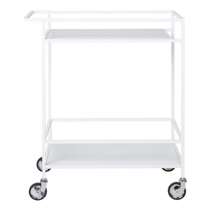 House Nordic ApS - Vita Barwagen - Wit, staal, 68x40x79 cm - Deco Delights