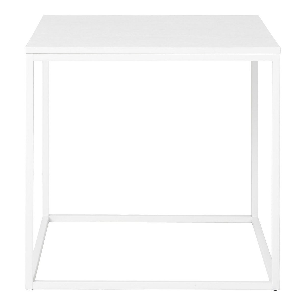 House Nordic ApS - Vita Bijzettafel - 45x45x45 cm - Wit - Deco Delights