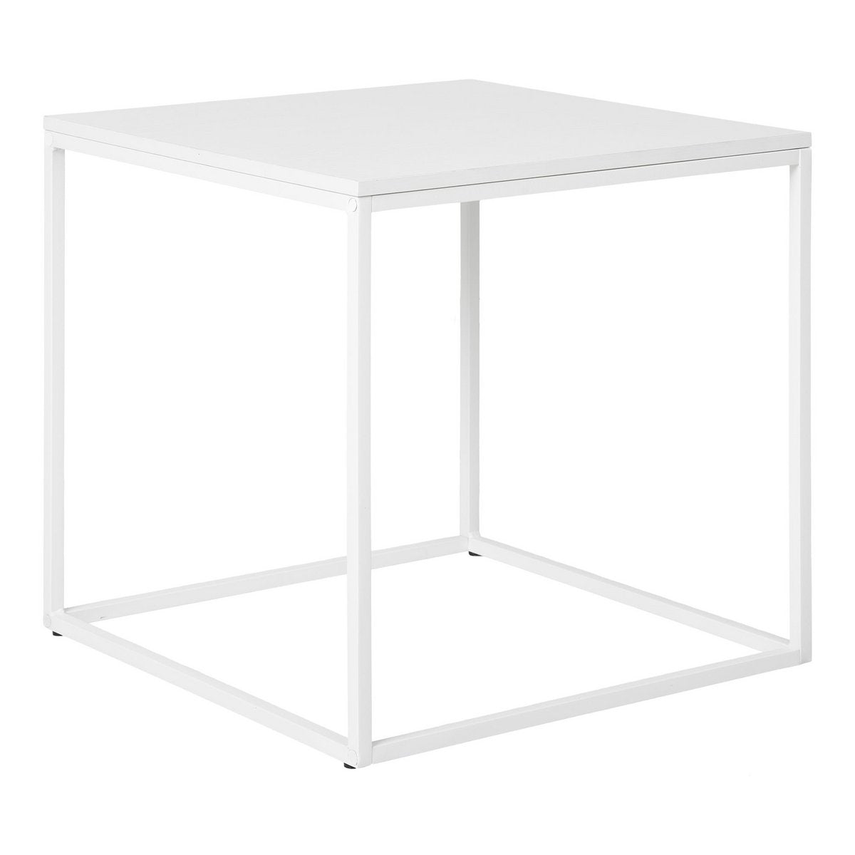 House Nordic ApS - Vita Bijzettafel - 45x45x45 cm - Wit - Deco Delights