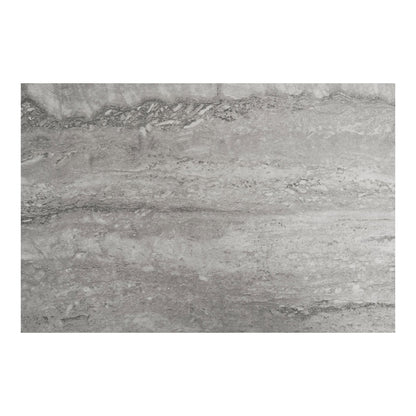 House Nordic ApS - Vita Consoletafel - travertijnlook, zwart, 110x26x80cm - Deco Delights