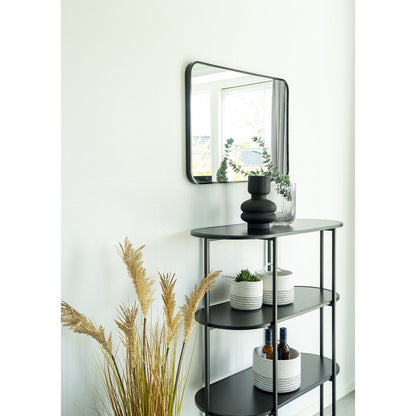 House Nordic ApS - Vita Plank - Zwart, Staal/spaanplaat/melaminefolie, 85x36x111 cm - Deco Delights
