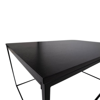 House Nordic ApS - Vita Salontafel - zwart, staal, 60x90x45cm - Deco Delights