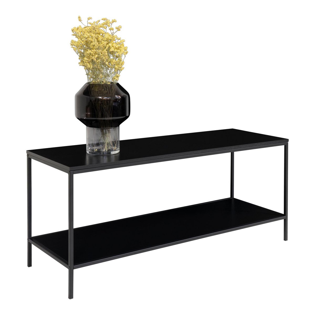 House Nordic ApS - Vita TV-meubel - zwart, staal, 100x36x45cm - Deco Delights