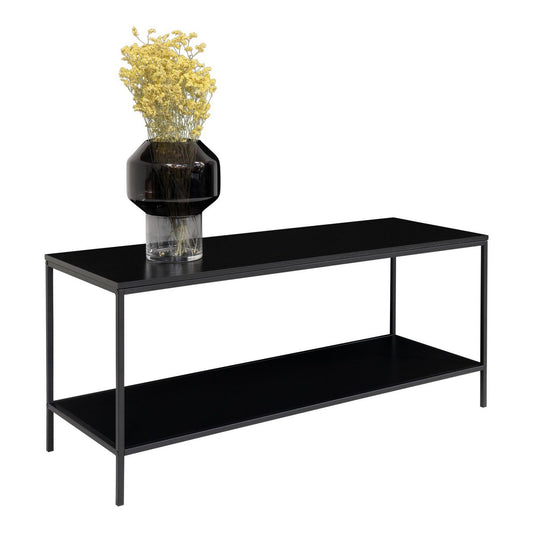 House Nordic ApS - Vita TV-meubel - zwart, staal, 100x36x45cm - Deco Delights