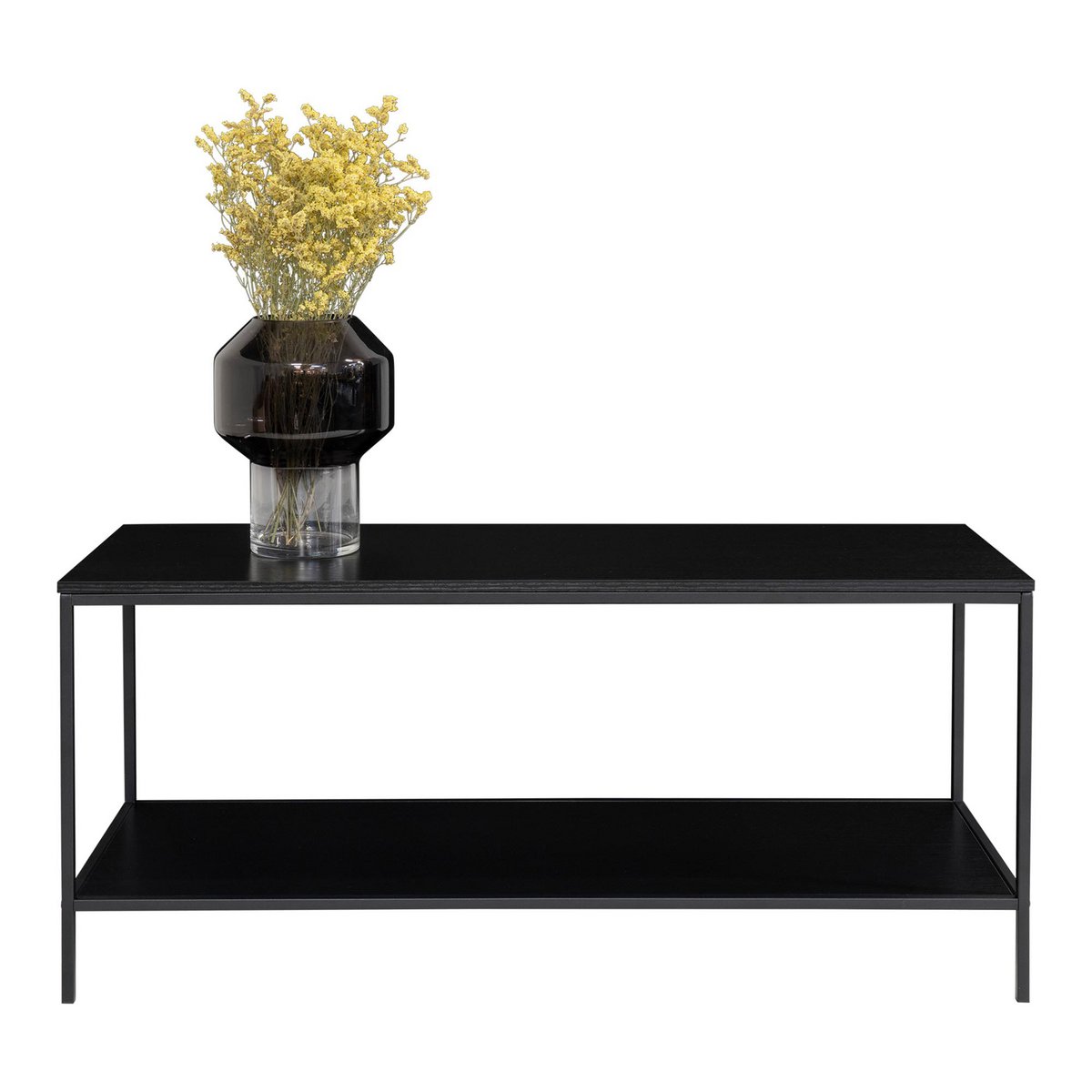House Nordic ApS - Vita TV-meubel - zwart, staal, 100x36x45cm - Deco Delights