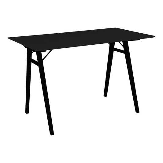 House Nordic ApS - Vojens Bureau - Zwart, MDF/Rubberhout, 120x60x75 cm - Deco Delights