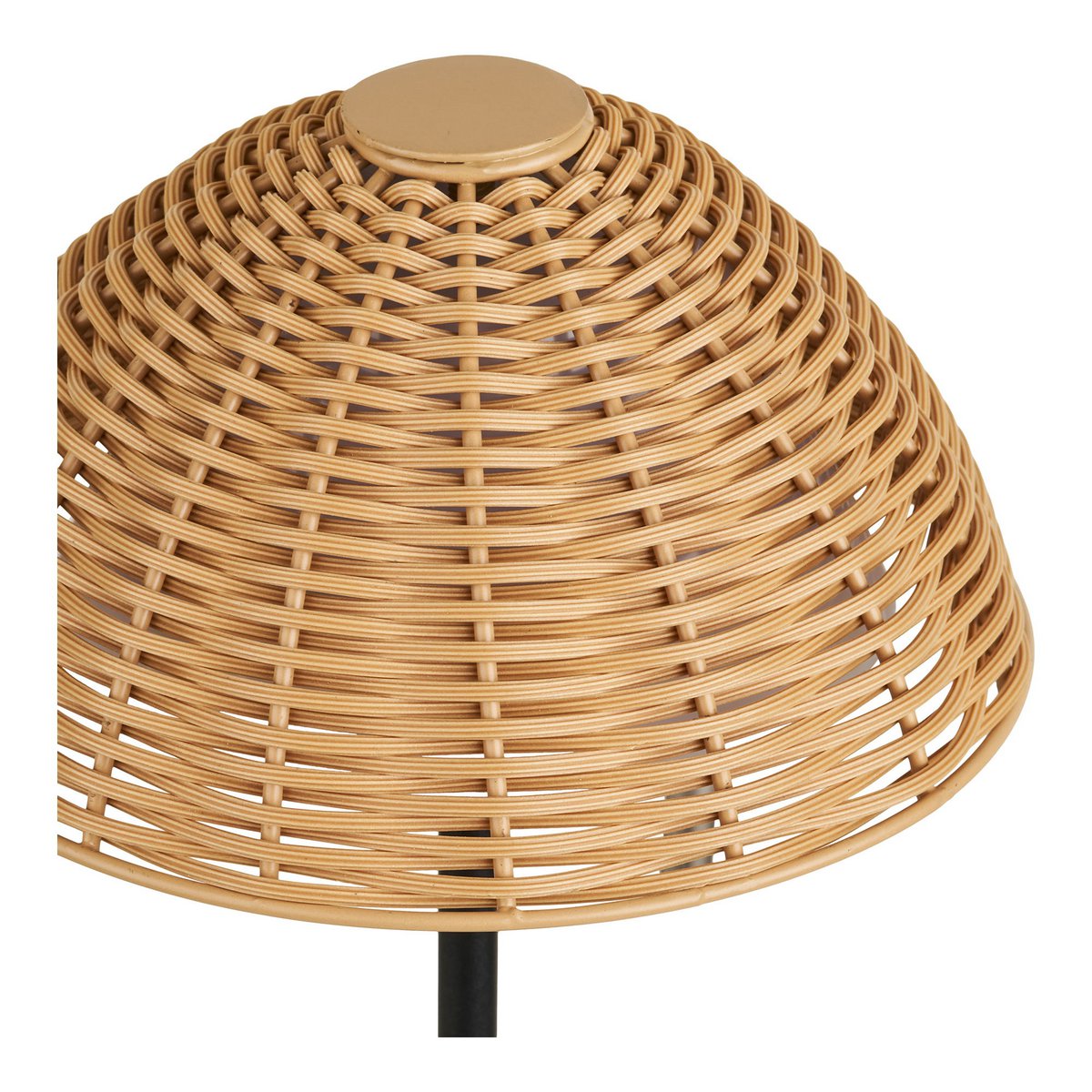 House Nordic ApS - Wigan LED Tafellamp, metaal, oplaadbaar, natuur/zwart - Deco Delights