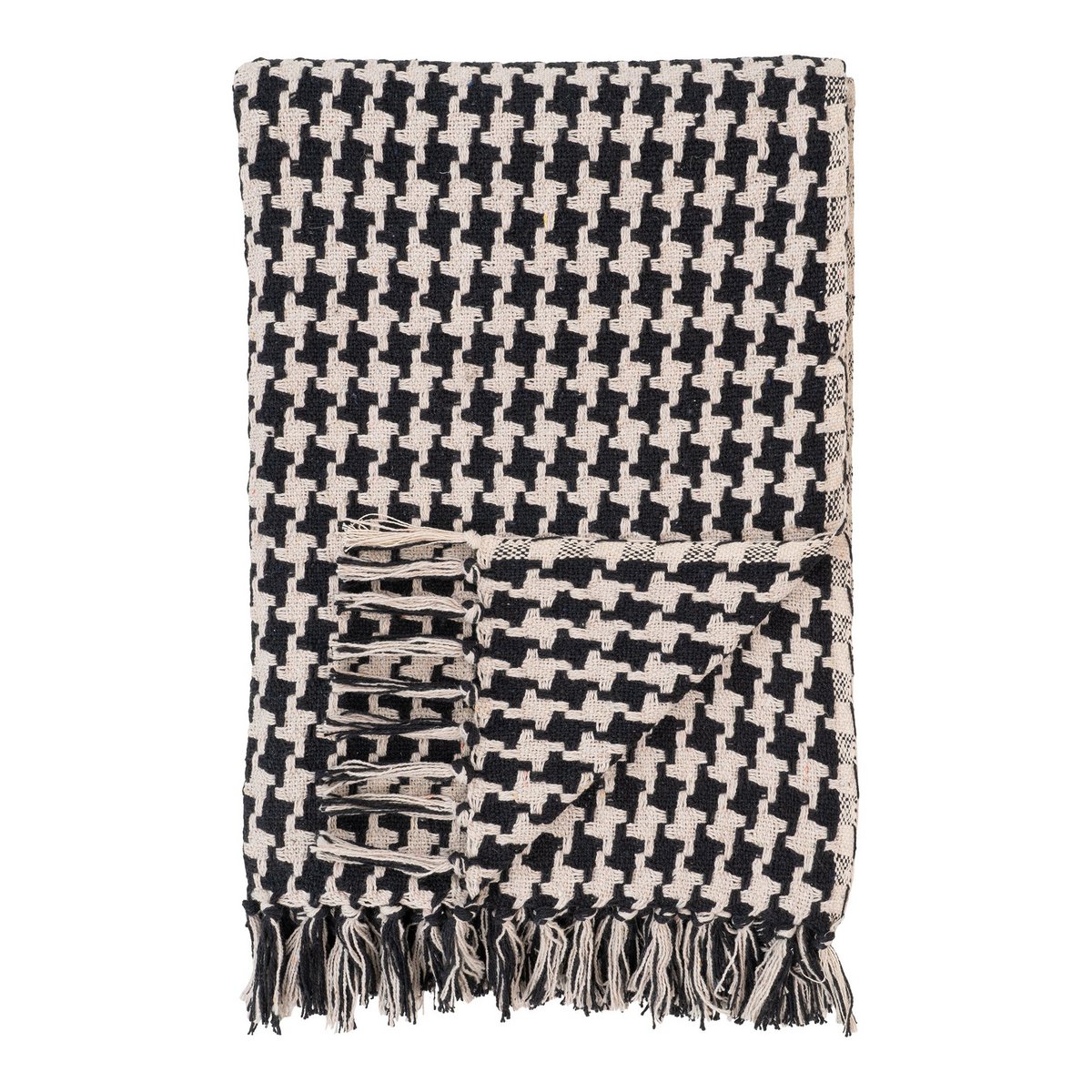 House Nordic ApS - Plaid Zwart/Beige - Deco Delights