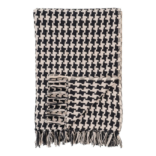 House Nordic ApS - Plaid Zwart/Beige - Deco Delights