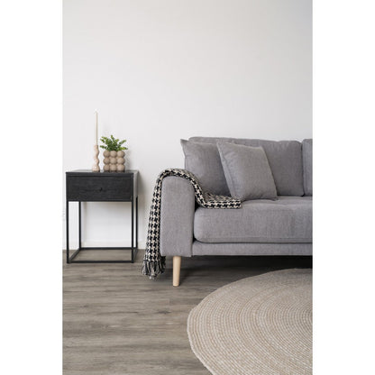 House Nordic ApS - Plaid Zwart/Beige - Deco Delights