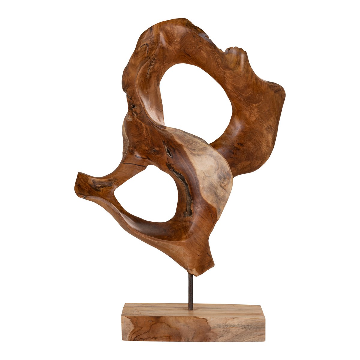 House Nordic Donato Sculptuur - Teak