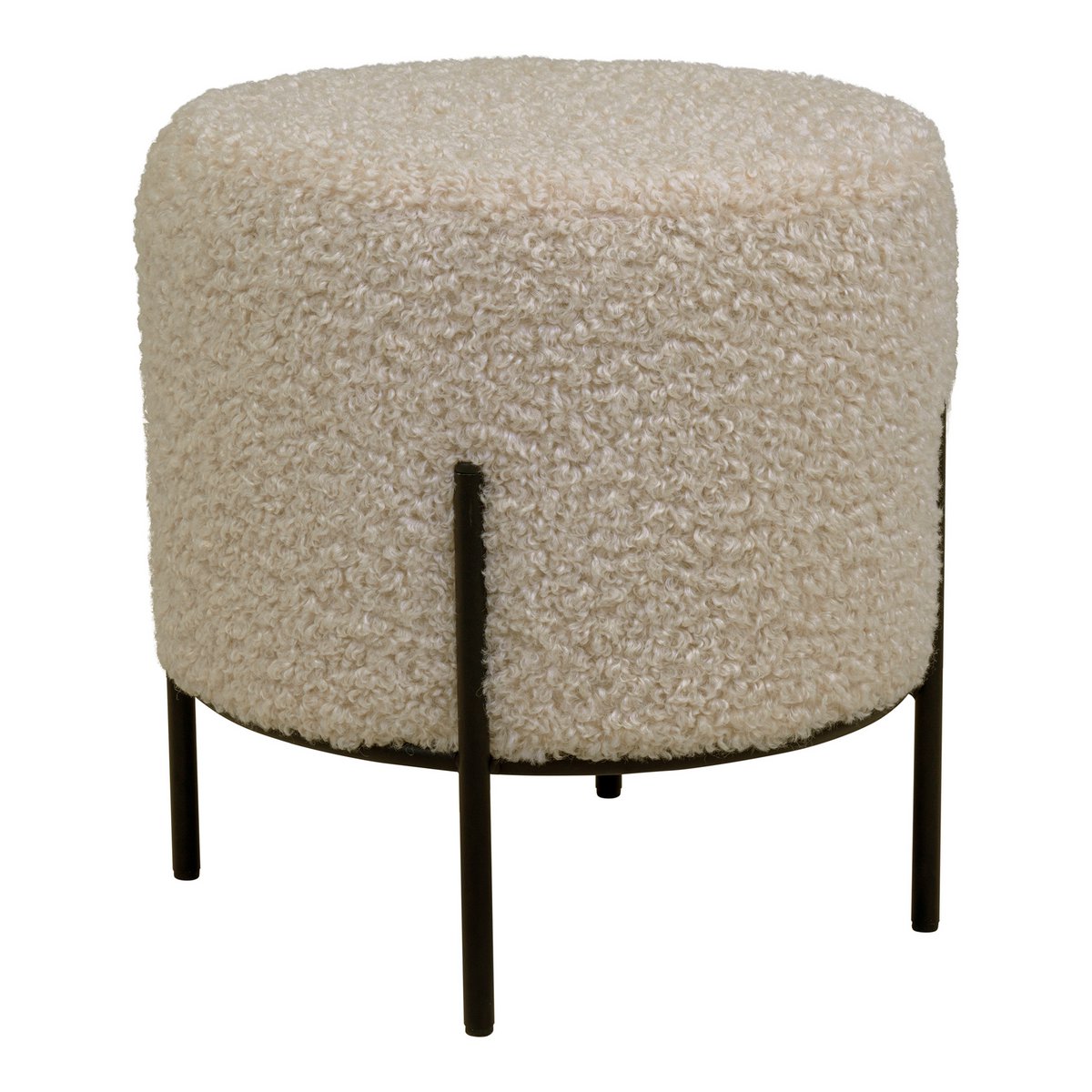 House Nordic ApS - Alford Poef - Grijsbruin - Deco Delights Poef
