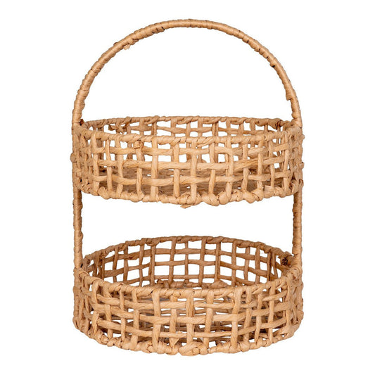 House Nordic ApS - Anadia Tray - Dienblad, papier, naturel, ø29x39 cm - Deco Delights Dienblad