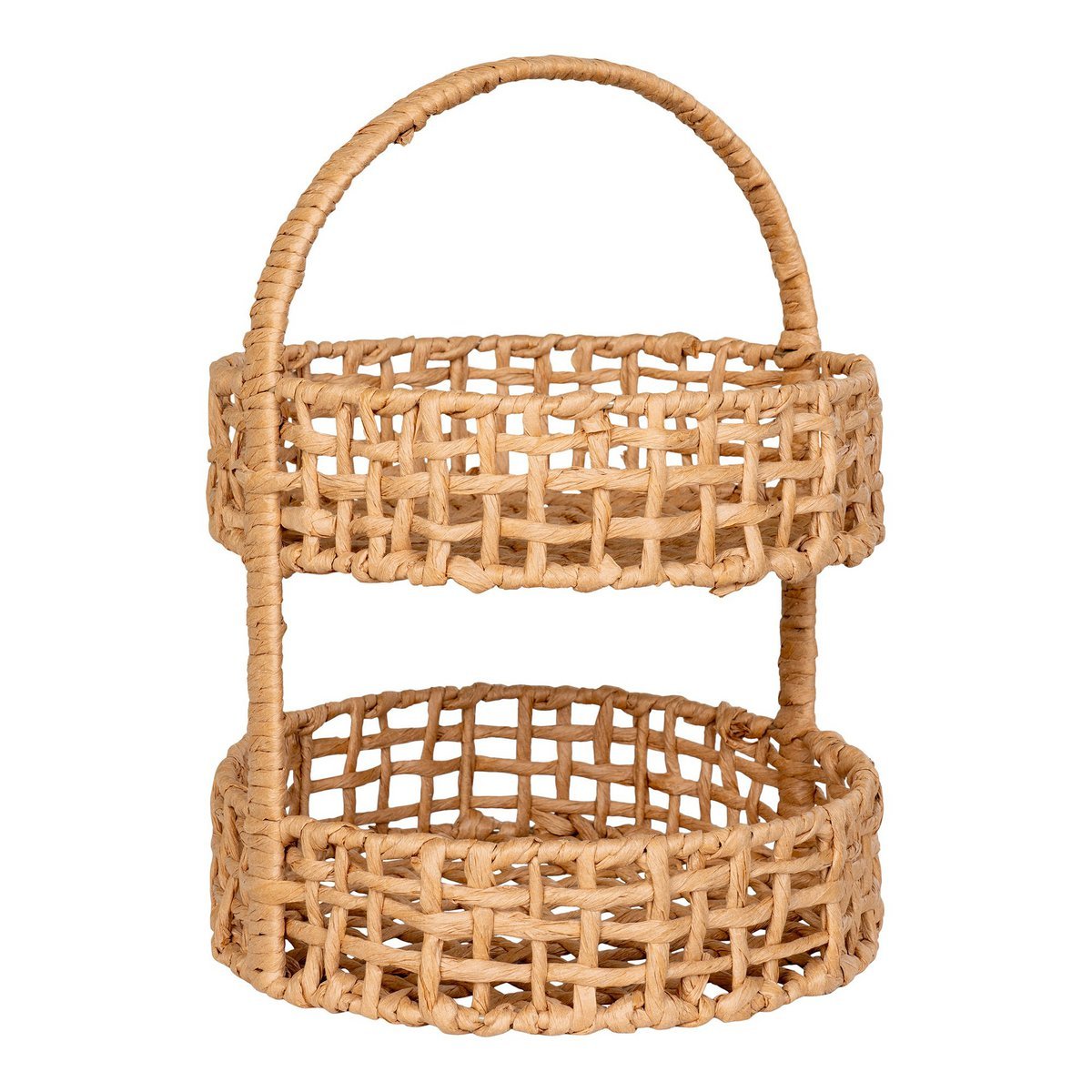 House Nordic ApS - Anadia Tray - Dienblad, papier, naturel, ø29x39 cm - Deco Delights Dienblad