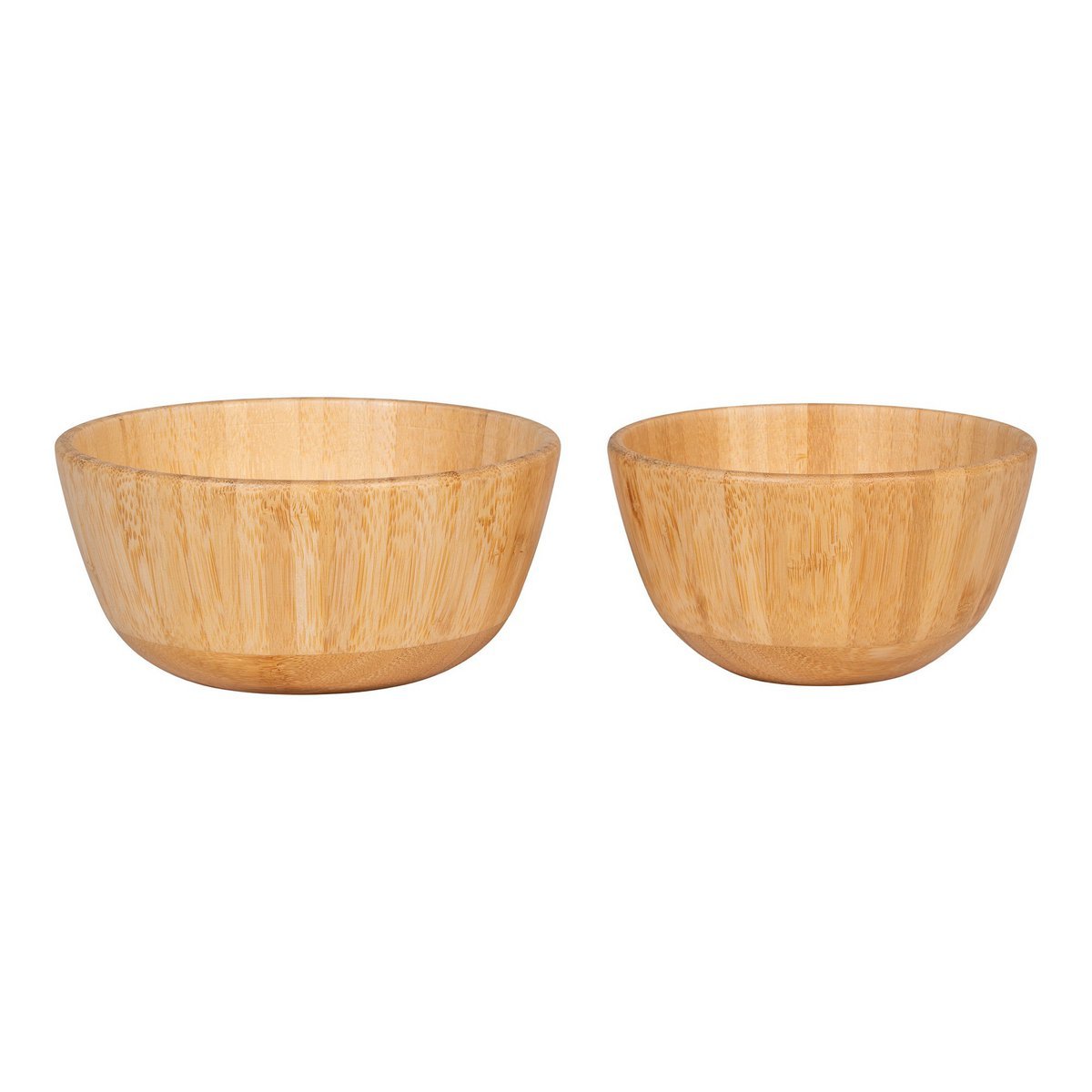 House Nordic ApS - Chefalu Bowl - Kom, bamboe, naturel, set van 2 - Deco Delights