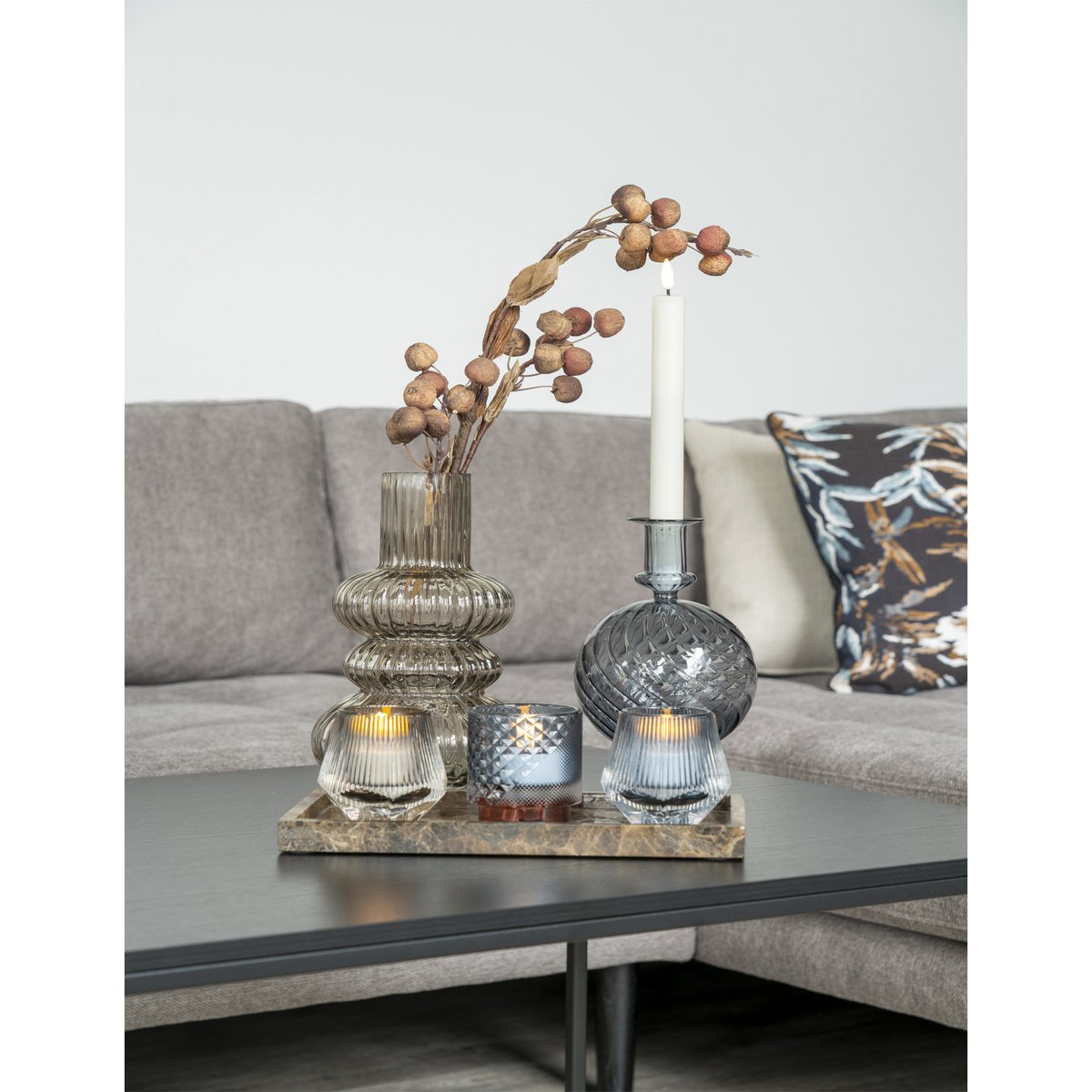 House Nordic ApS - Dienblad - Bruin - Deco Delights Dienblad