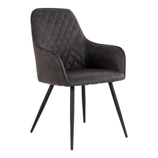 House Nordic ApS - Harbo Eetkamerstoel - Grijs - set van 2 - Deco Delights Eetkamerstoel