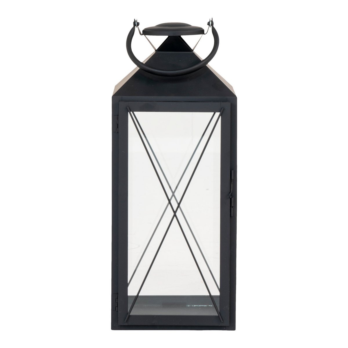 House Nordic ApS - House Nordic CASA - Lantaarn - Staal/Glas, Zwart, set van 2 - Deco Delights Lantaarn