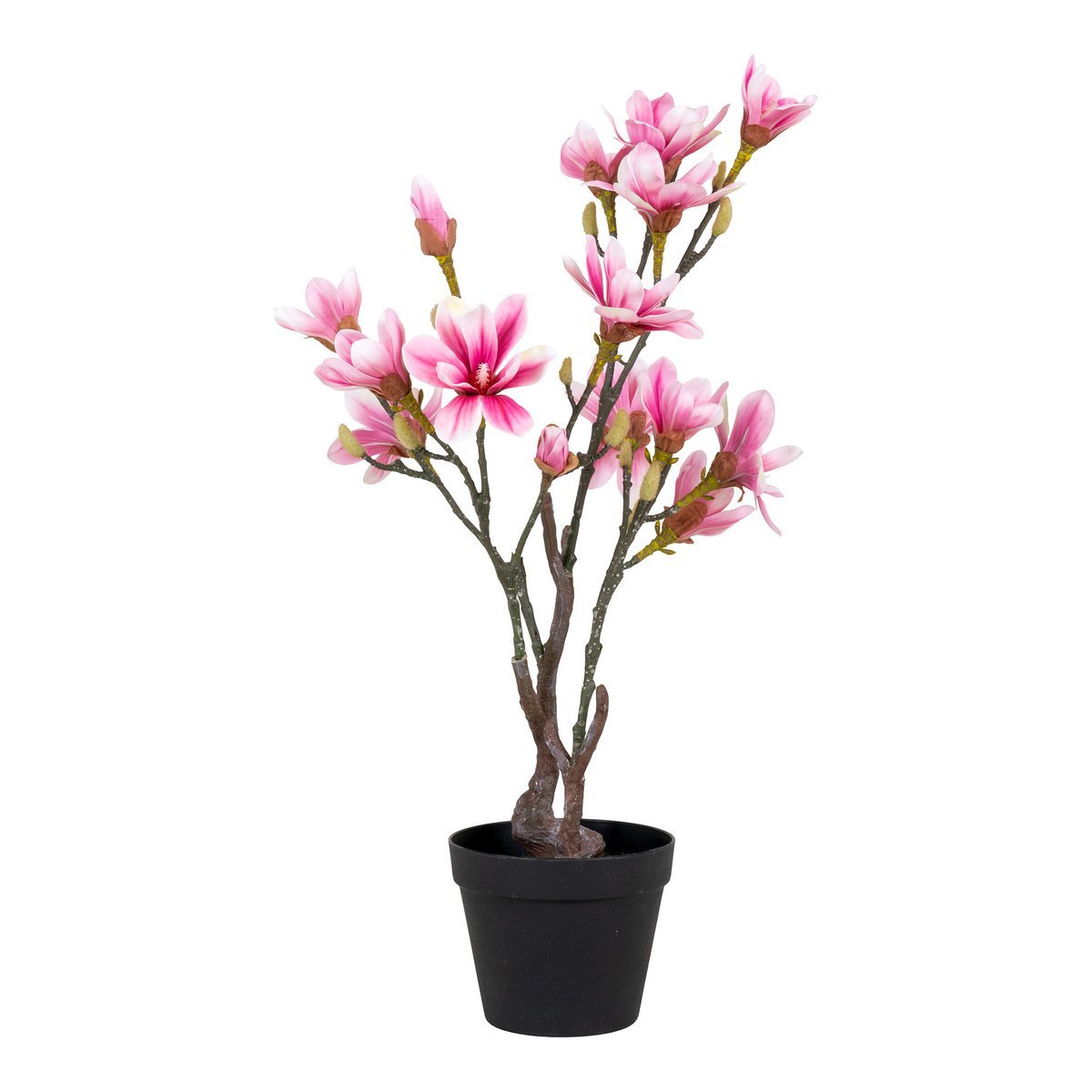 House Nordic ApS - Magnoliaboom - Groen, Roze - Deco Delights Kunstplant