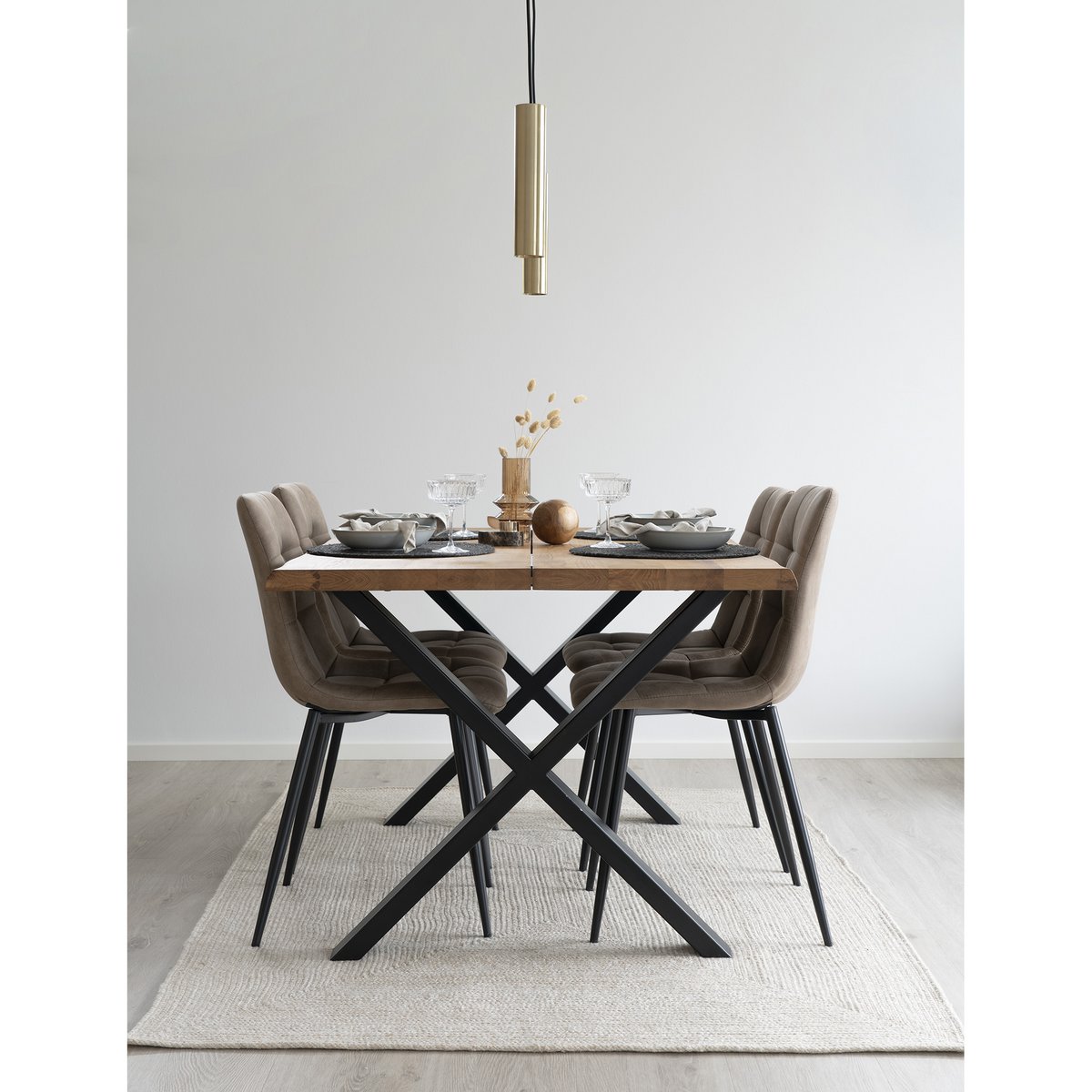 House Nordic ApS - Menorca vloerkleed - Zand - Deco Delights Vloerkleed
