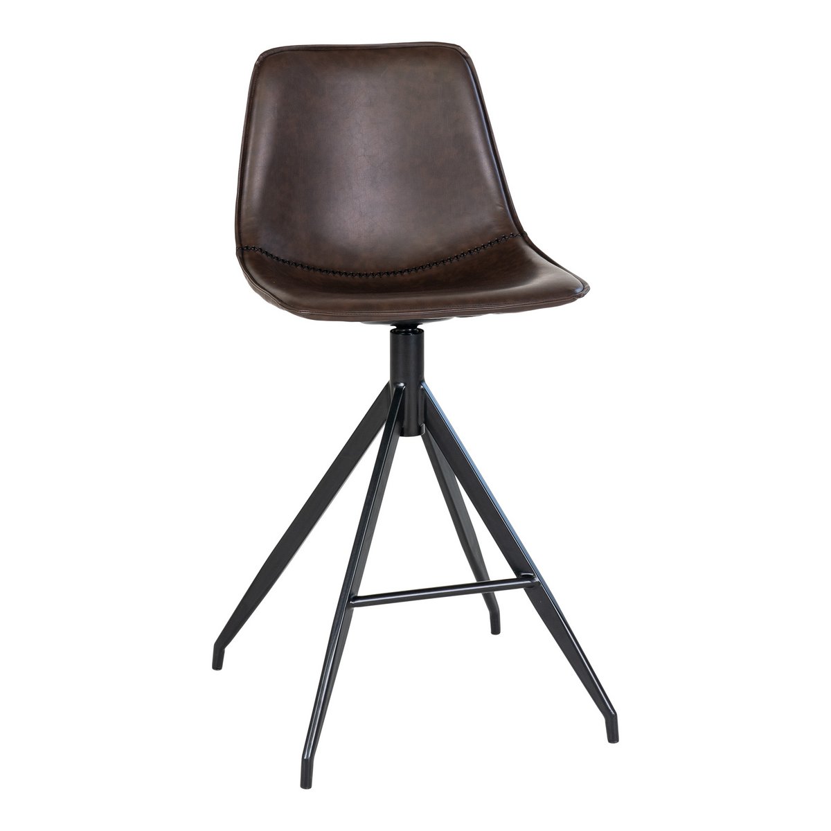 House Nordic ApS - Monaco Counter Chair - Bruin - set van 2 - Deco Delights Barkruk