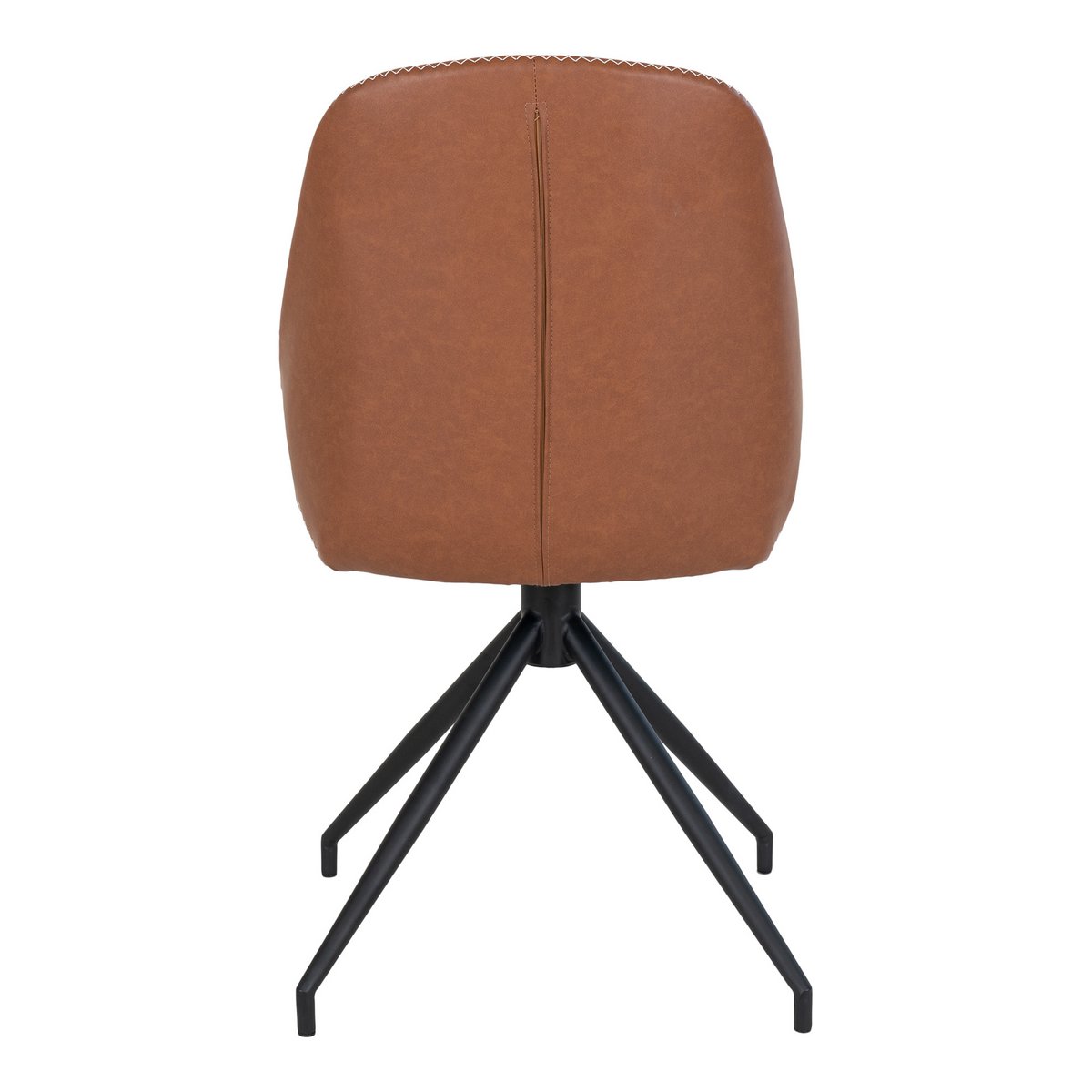 House Nordic ApS - Monte Carlo Eetkamerstoel met Draaiknop - Bruin - set van 2 - Deco Delights Eetkamerstoel