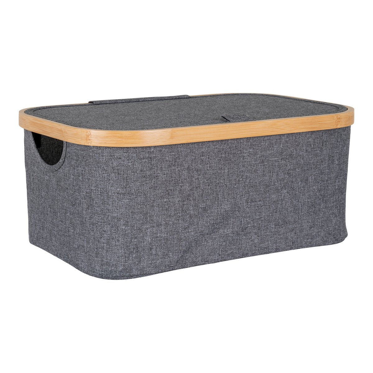 House Nordic ApS - Noto Mand - Donkergrijs - Deco Delights Mand