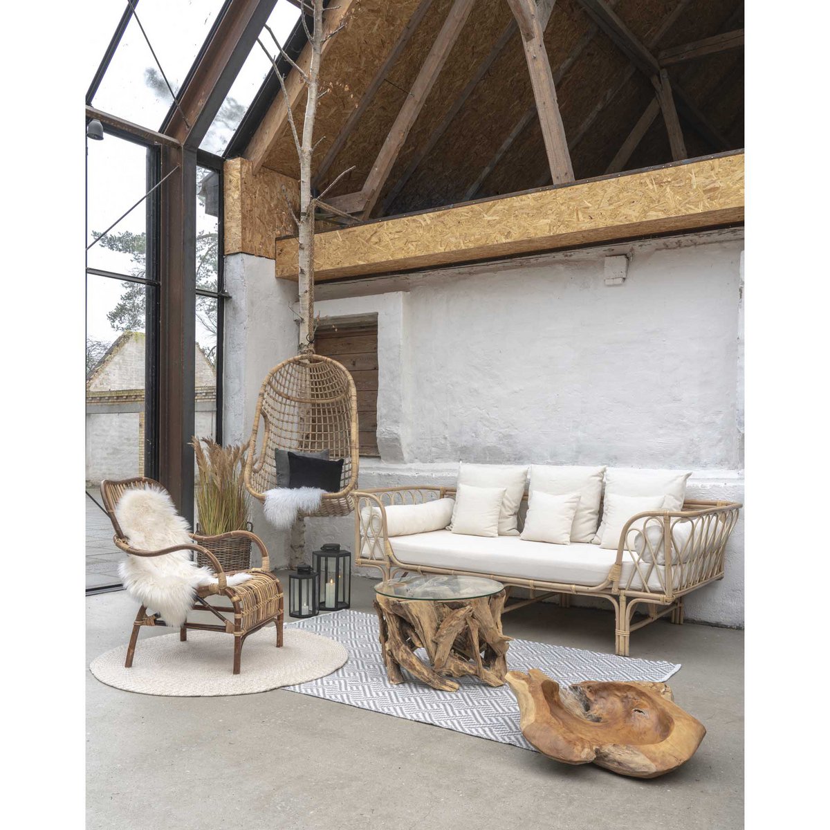 House Nordic ApS - Rio Teak Kom - Deco Delights Fruitschaal