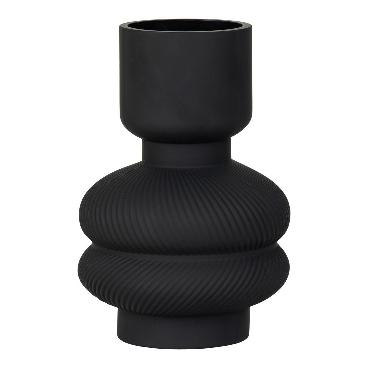 House Nordic ApS - Vaas - Zwart - Deco Delights Vaas