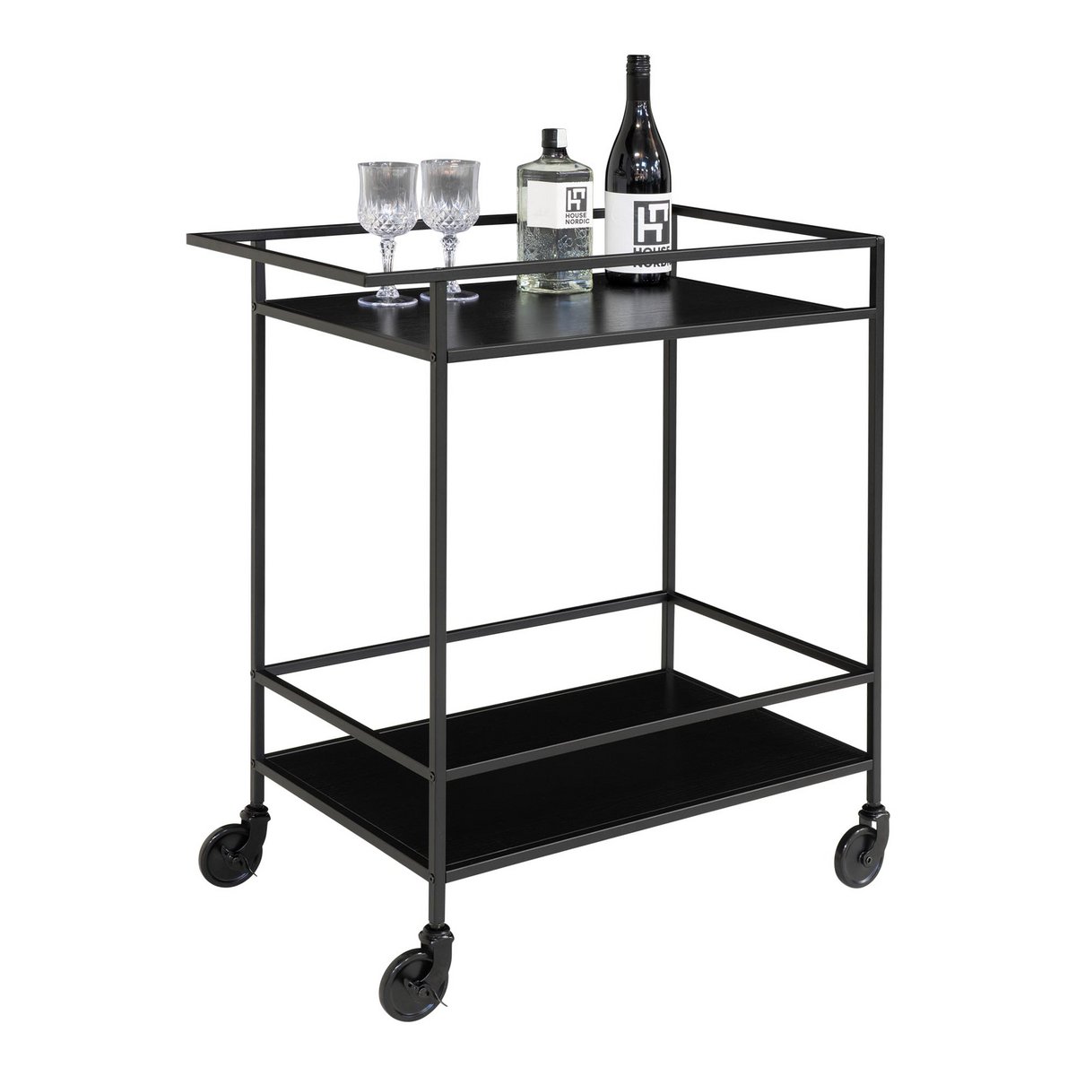 House Nordic ApS - Vita Bar Trolley - Deco Delights Trolley