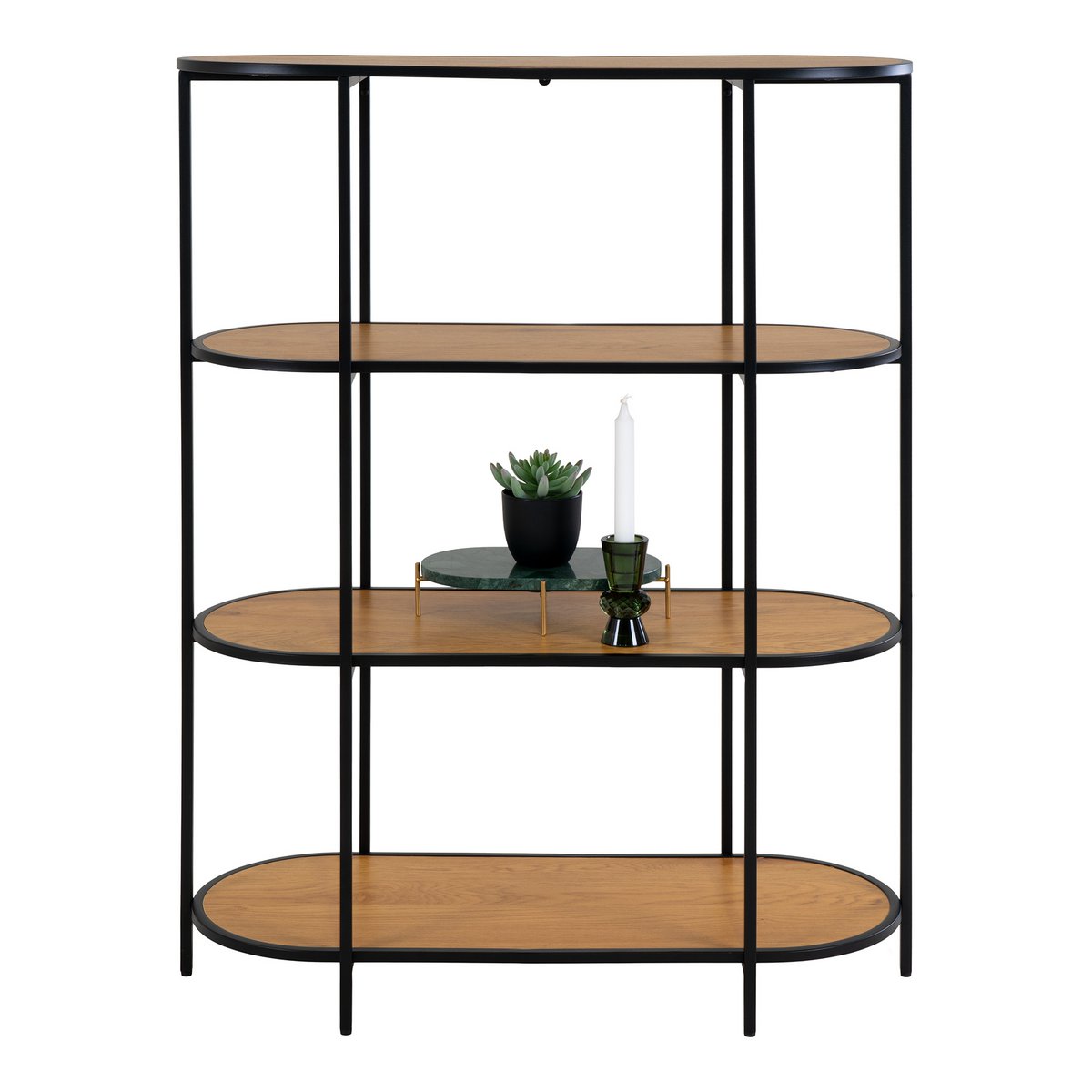 House Nordic ApS - Vita ovale plank - Deco Delights Boekenrek