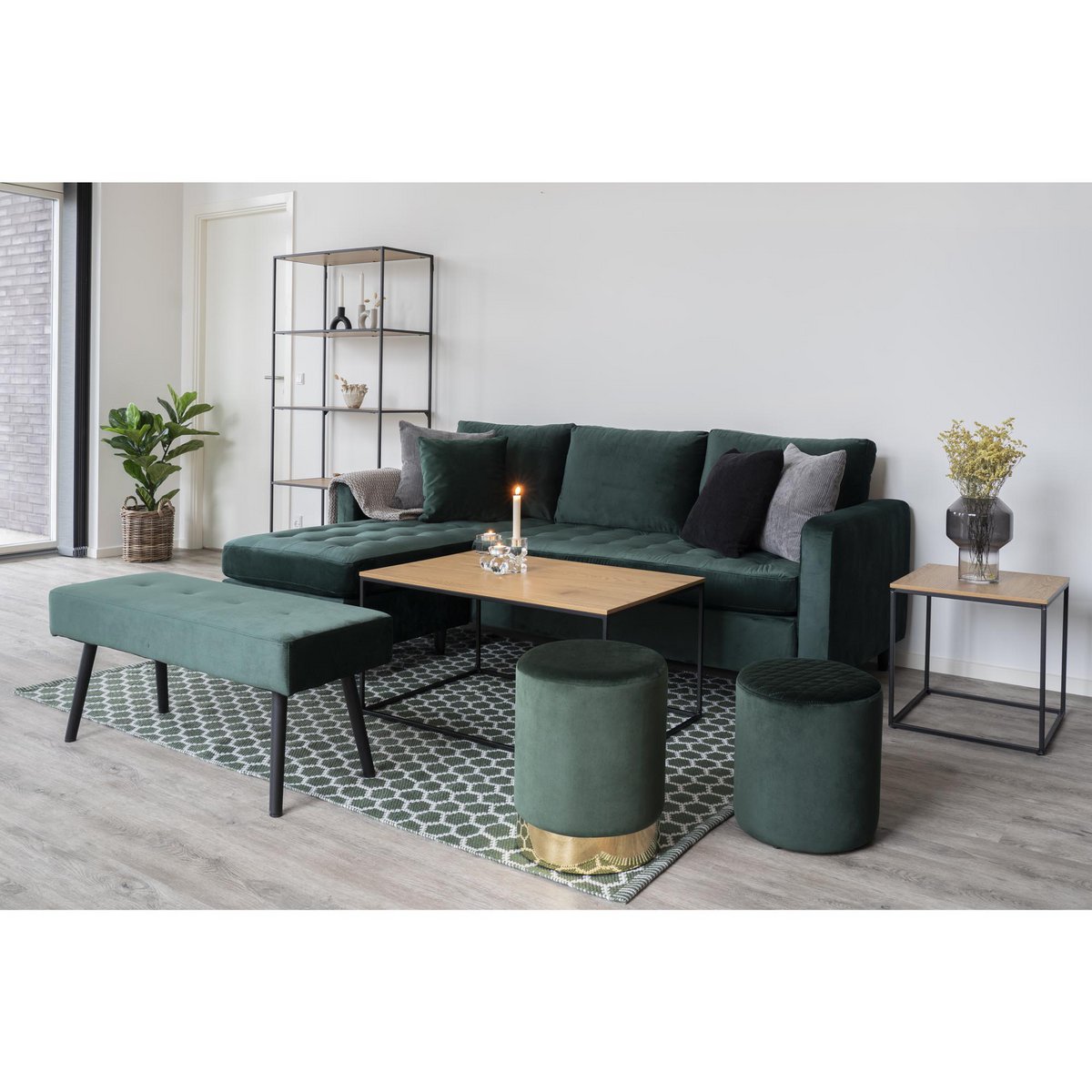 House Nordic ApS - Vita salontafel - Deco Delights Salontafel
