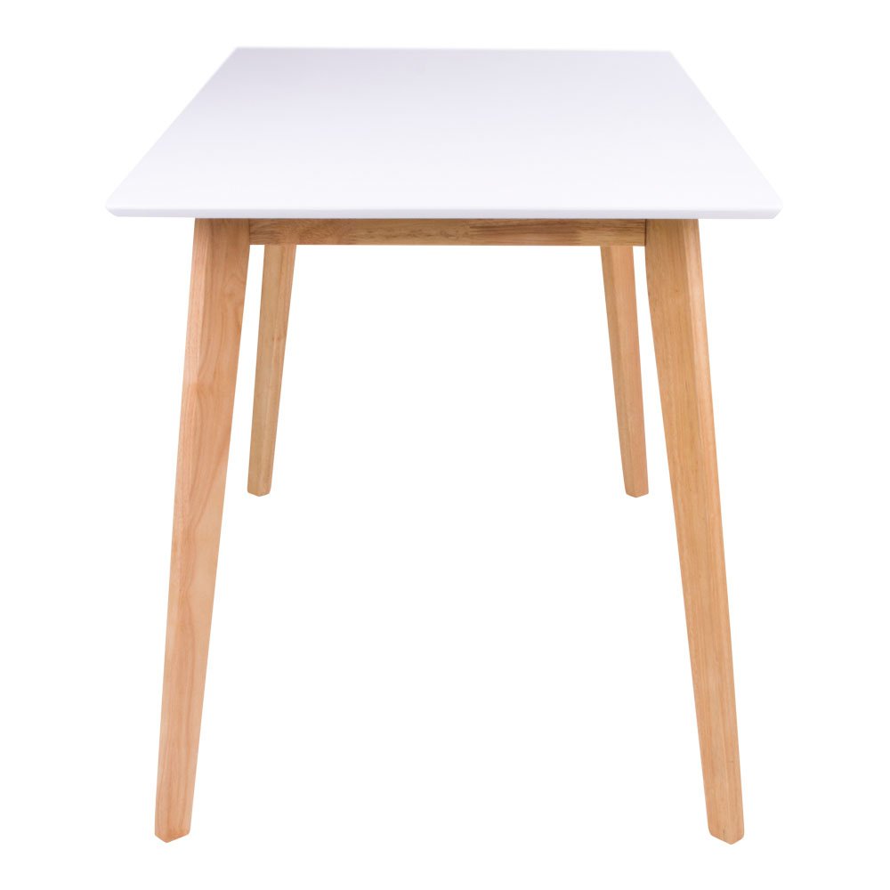 House Nordic ApS - Vojens Dining Table - Eettafel in wit en naturel 120x70xh75 cm - Deco Delights Eettafel